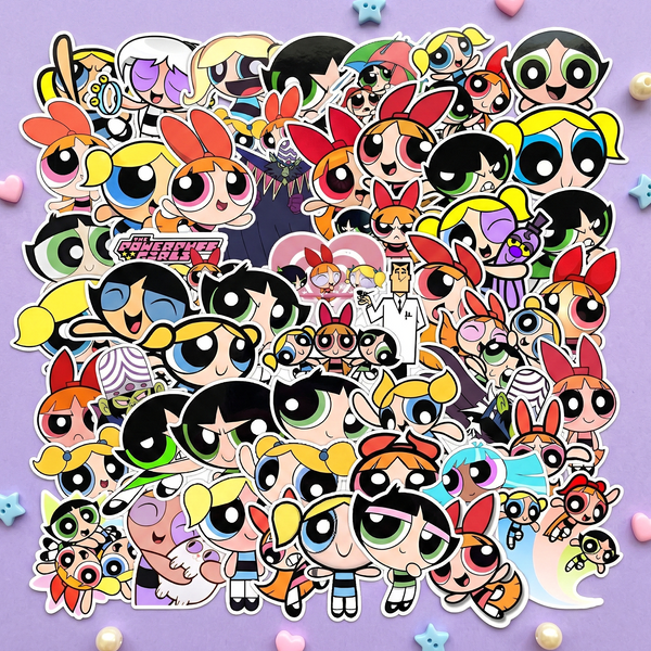 The Powerpuff Girls Cartoon Stickers