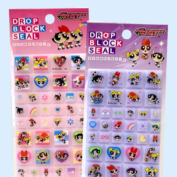 The Powerpuff Girls Drop Block Stickers
