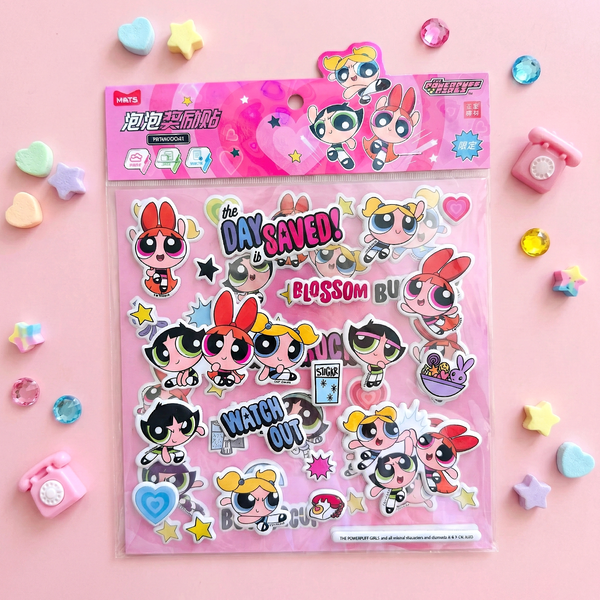 The Powerpuff Girls Large Sticker Set