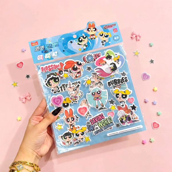 The Powerpuff Girls Large Sticker Set