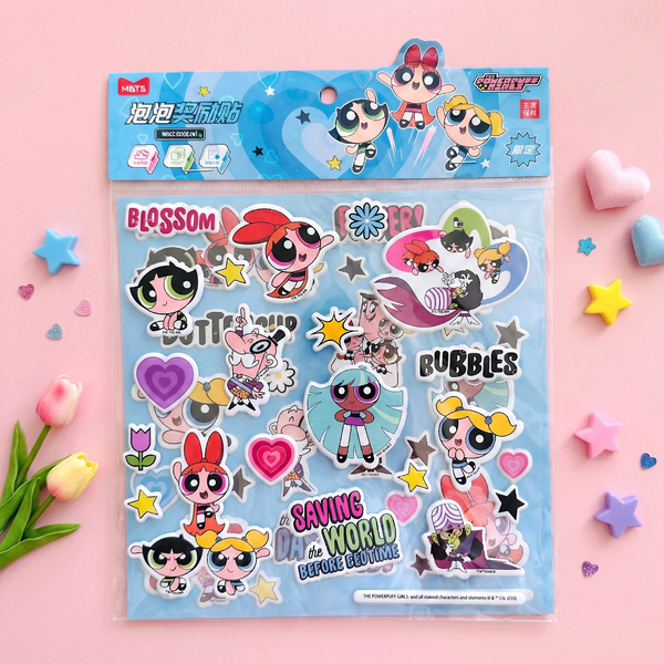 The Powerpuff Girls Large Sticker Set