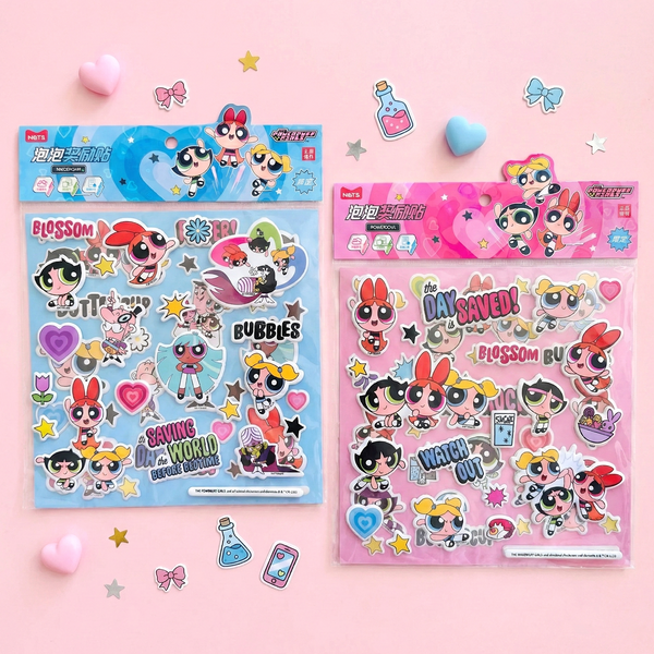 The Powerpuff Girls Large Sticker Set
