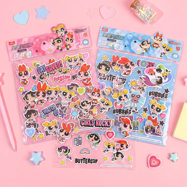 The Powerpuff Girls Large Sticker Set