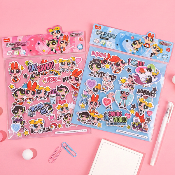 The Powerpuff Girls Large Sticker Set