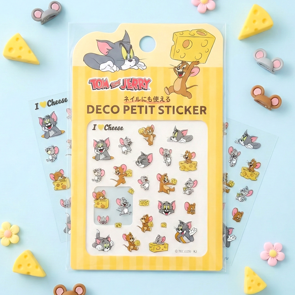 Tom & Jerry Deco Petit Stickers - I Love Cheese