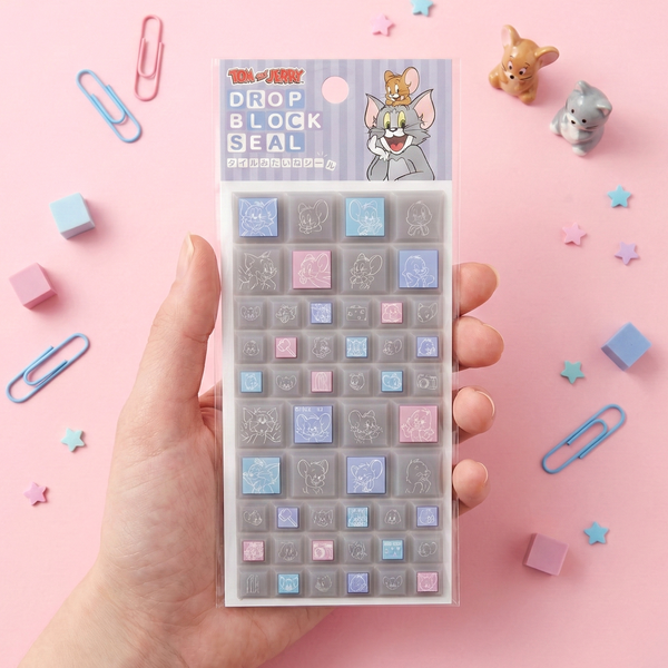 Tom & Jerry Drop Block Stickers
