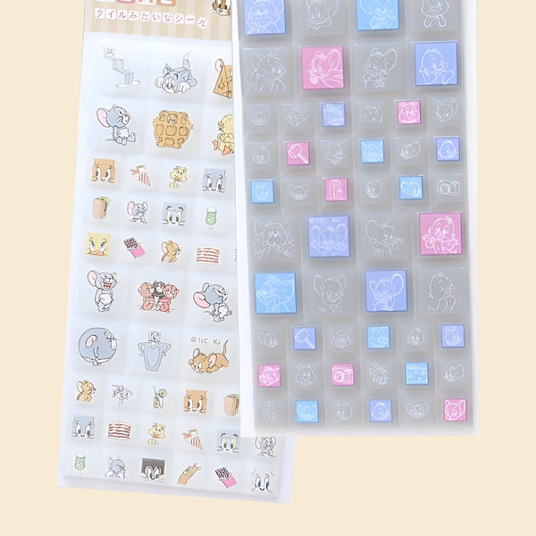 Tom & Jerry Drop Block Stickers