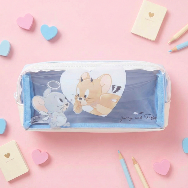 Tom & Jerry Pencil Case - Angel & Devil