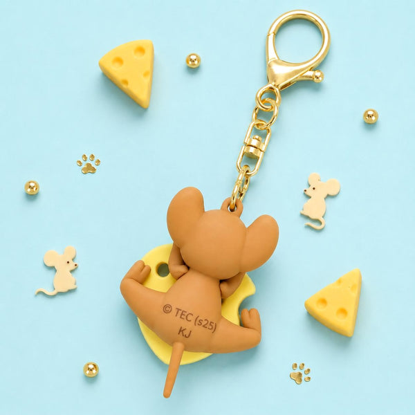 Tom & Jerry Pendant Keychain - I Love Cheese - Limited Edition - Jerry