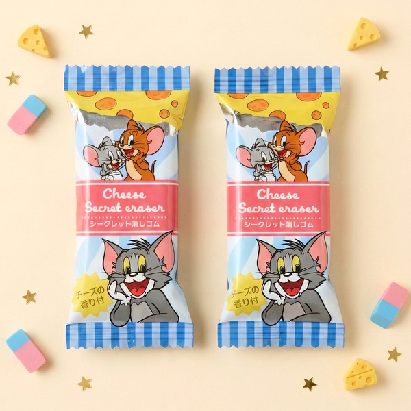 Tom & Jerry Secret Cheese Eraser - Surprise Pack