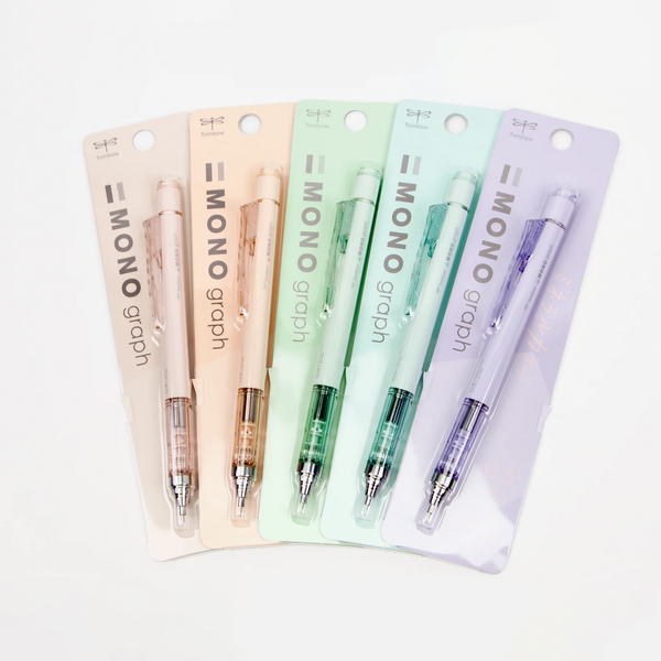 Tombow Mono Graph Shaker Mechanical Pencil - Mineral Colors
