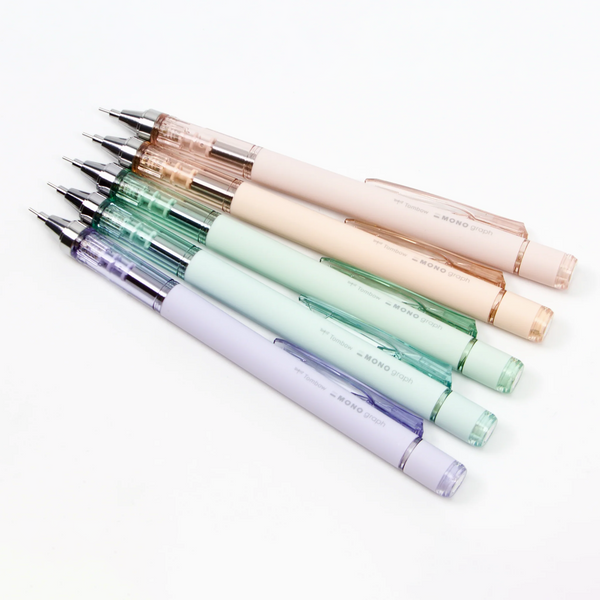 Tombow Mono Graph Shaker Mechanical Pencil - Mineral Colors