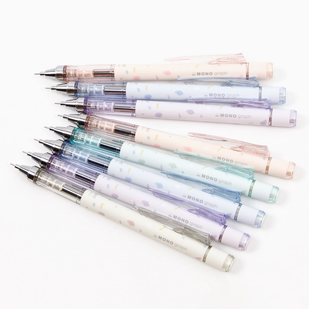 Tombow Mono Graph Shaker Mechanical Pencil - Pastel | Kawaii Pen Shop