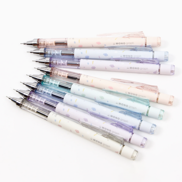 Tombow Mono Graph Shaker Mechanical Pencil - Muted Pastel - Limited Edition