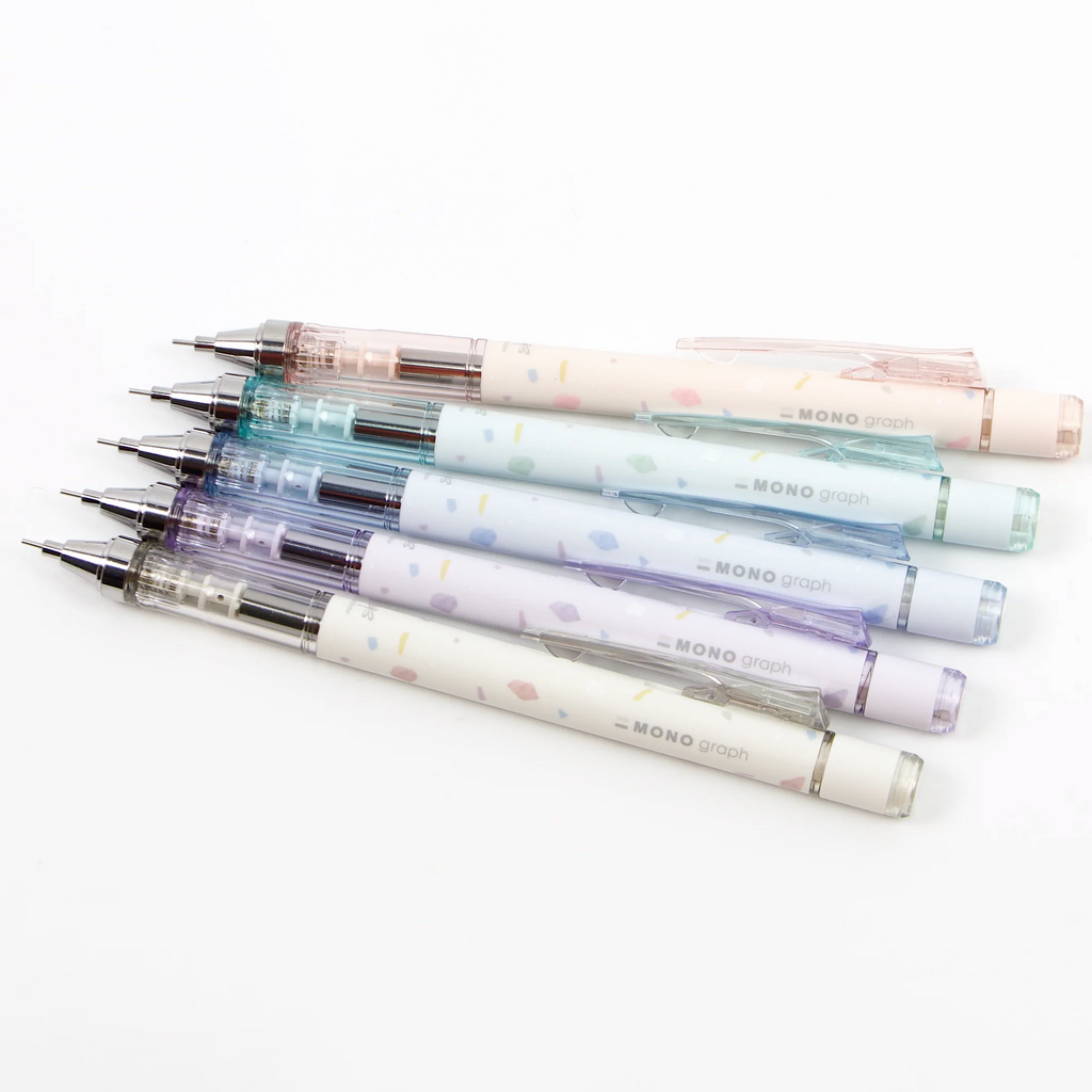 Tombow Mono Graph Shaker Mechanical Pencil - Pastel | Kawaii Pen Shop