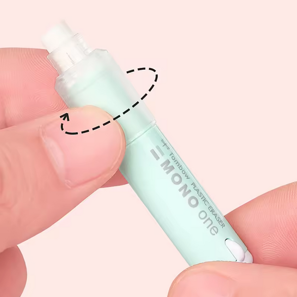 Tombow Mono One Holder Eraser - Mineral Colors