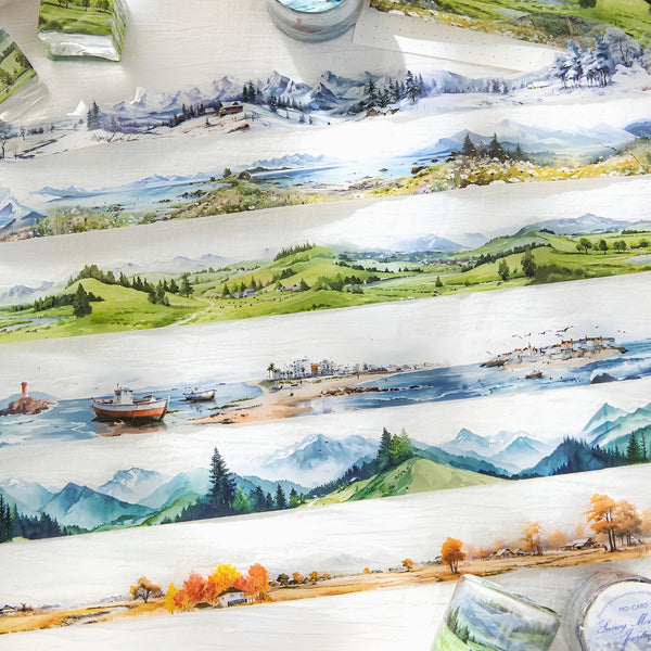 Towards The Mountains And The Seas Masking Tapes