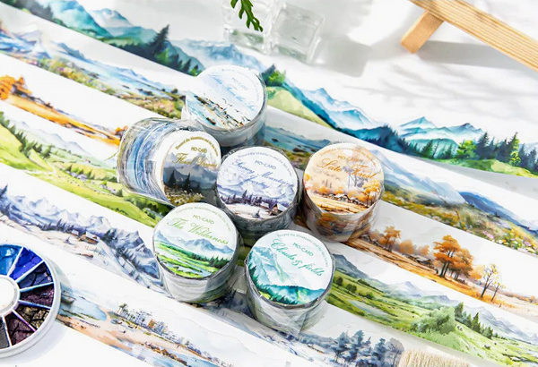 Towards The Mountains And The Seas Masking Tapes