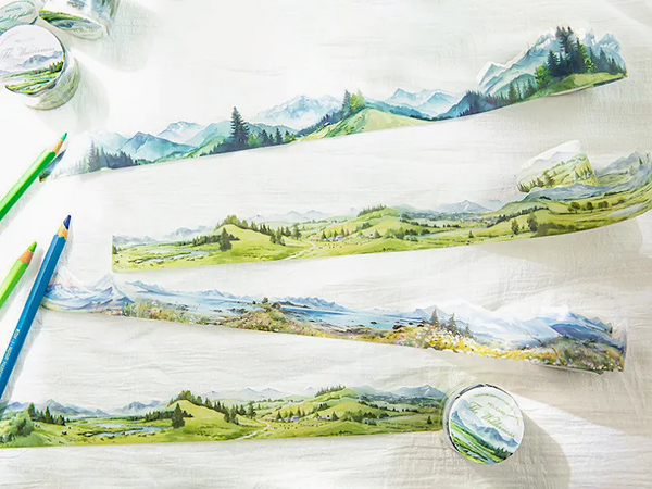 Towards The Mountains And The Seas Masking Tapes