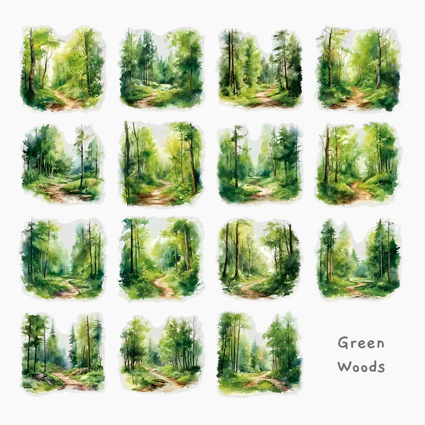 Twilight Forest Series Stickers