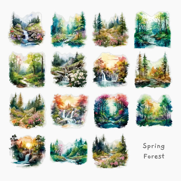 Twilight Forest Series Stickers