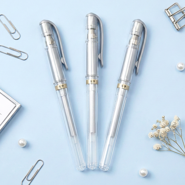 Uni-ball Signo Broad Gel Pen - Silver Ink