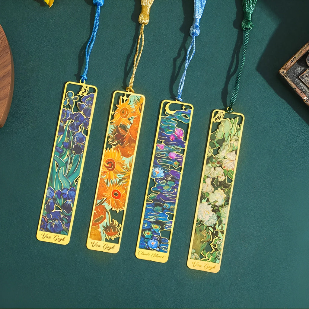 Vincent Van Gogh Metallic Bookmark | Kawaii Pen Shop