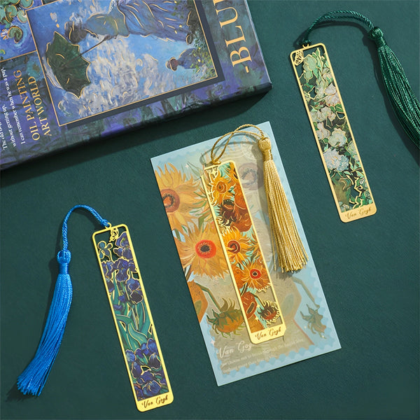 Vincent Van Gogh Metallic Bookmark