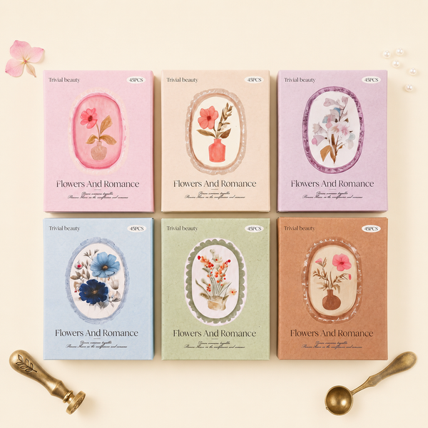 Vintage Botanica Label Stickers