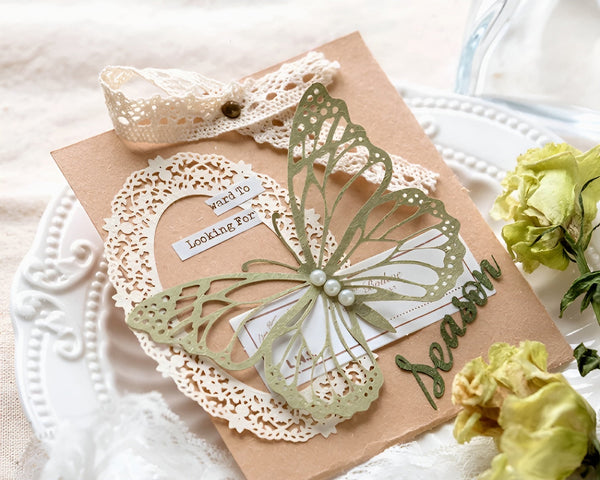 Vintage Dreams Lace Craft Paper