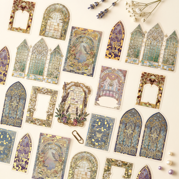 Vintage Mosaic Stickers