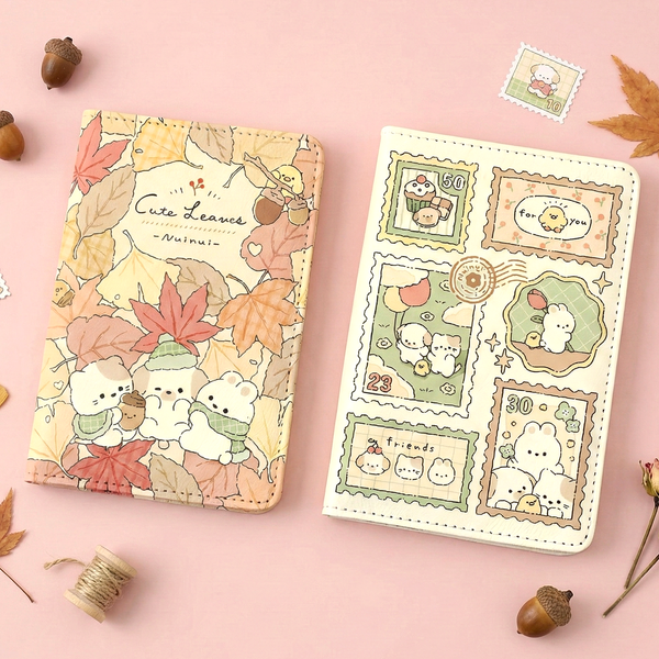 Whimsy Leaves & Forest Friends Passport Cover (2 Designs)