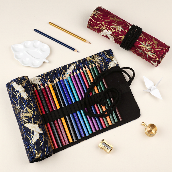 Whispers of Kyoto Roll-Up Pencil Case