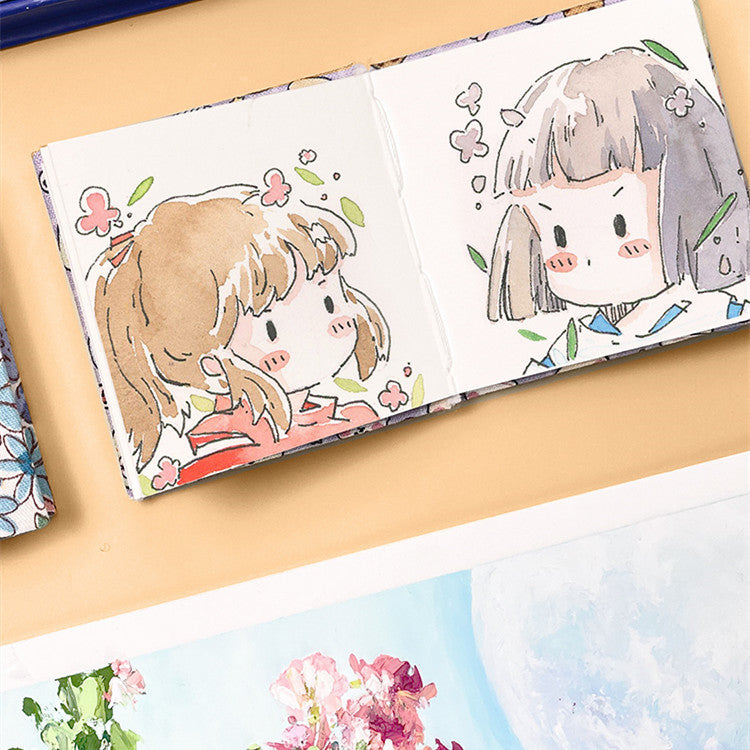 Wildflowers Mini Art Sketchbook | Kawaii Pen Shop
