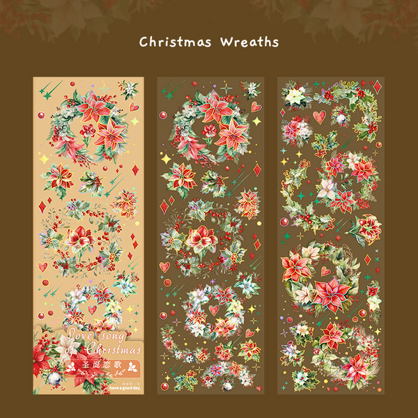 Winter Time Holo Stickers - Set of 2 Sheets