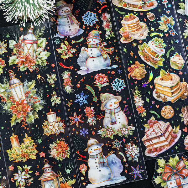 Winter Time Holo Stickers - Set of 2 Sheets