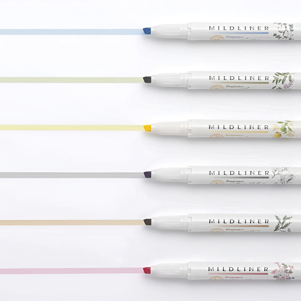 Zebra Mildliner Fragrance Double Sided Highlighters