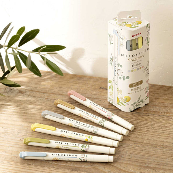 Zebra Mildliner Fragrance Double Sided Highlighters