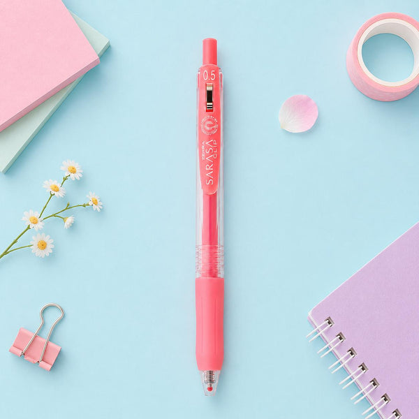 Zebra Sarasa Clip Milk Color Gel Pen - 8 Color Set