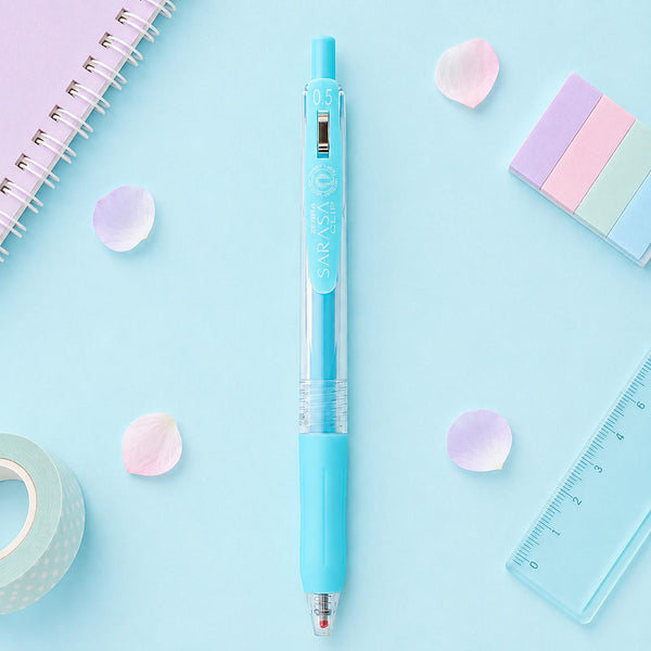 Zebra Sarasa Clip Milk Color Gel Pen - 8 Color Set