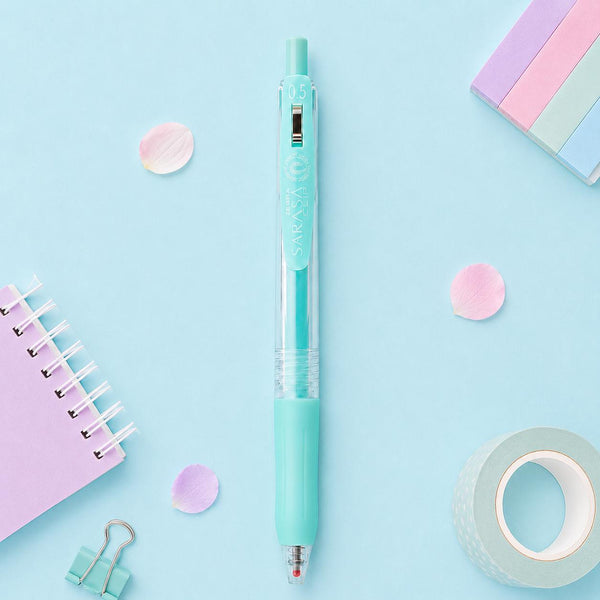 Zebra Sarasa Clip Milk Color Gel Pen - 8 Color Set