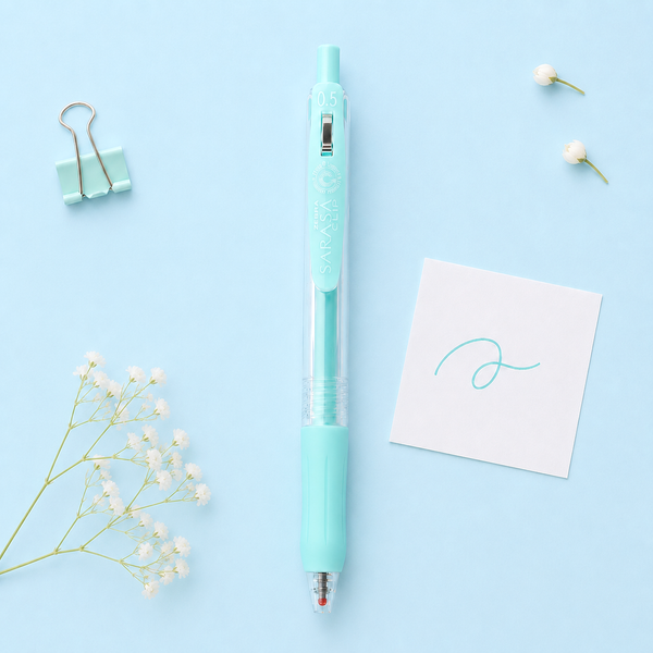 Zebra Sarasa Clip Milk Color Gel Pen - 8 Color Set