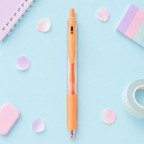 Zebra Sarasa Clip Milk Color Gel Pen - 8 Color Set