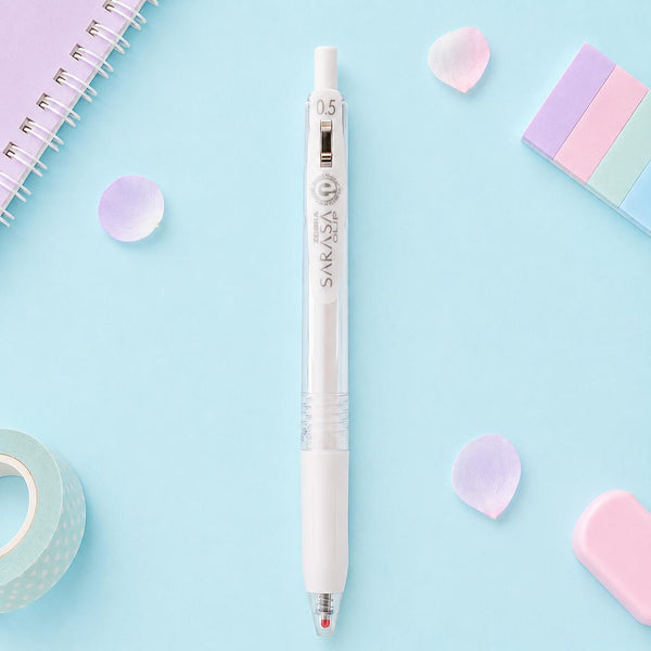 Zebra Sarasa Clip Milk Color Gel Pen - 8 Color Set