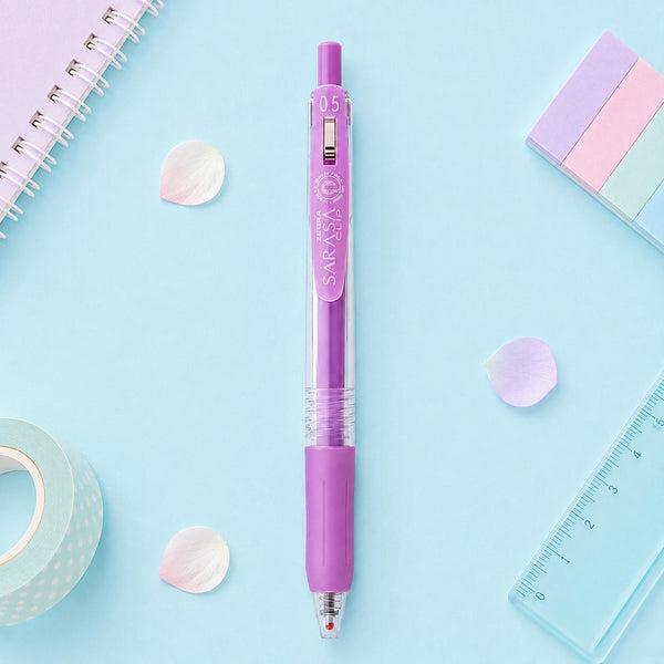 Zebra Sarasa Clip Milk Color Gel Pen - 8 Color Set