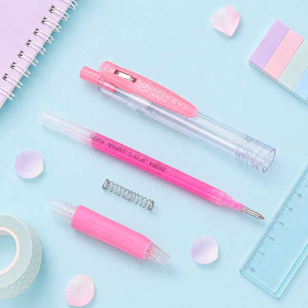 Zebra Sarasa Clip Milk Color Gel Pen - 8 Color Set