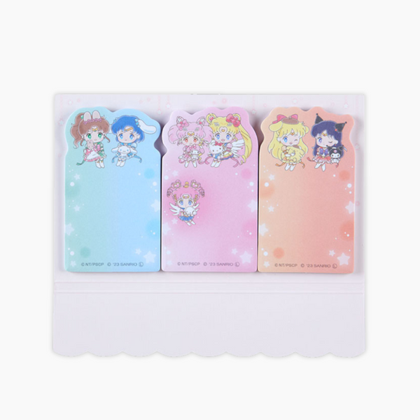 Sailor Moon Cosmos & Sanrio Characters Sticky Notes - Pink - Limited Edition