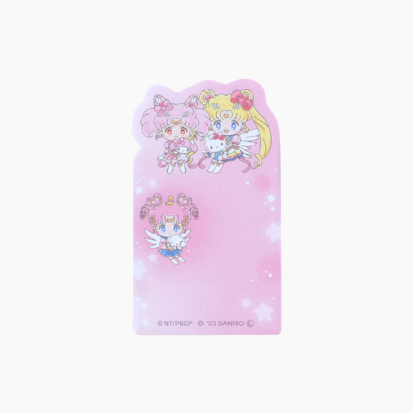 Sailor Moon Cosmos & Sanrio Characters Sticky Notes - Pink - Limited Edition