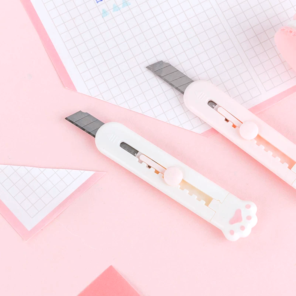 Mini Retractable Paper Cutter - Kawaii Pen Shop - Cutsy World
