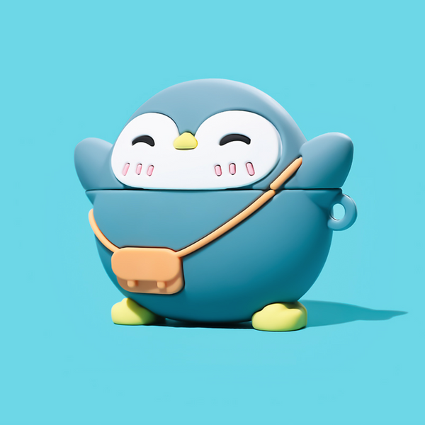 Happy Penguin AirPods Case